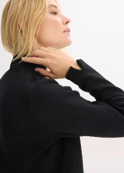 Sweat-shirt à col montant