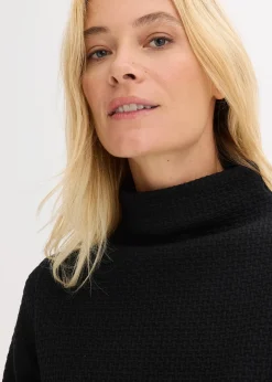 Sweat-shirt à col montant