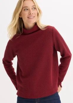 Sweat-shirt à col montant