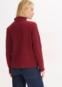 Sweat-shirt à col montant