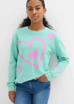 Sweat-shirt 100% coton à base ballon