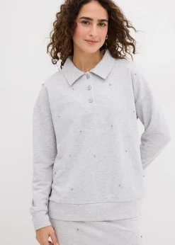 Sweat-shirt à rivets