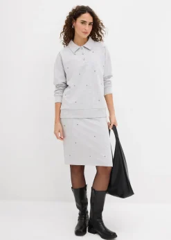 Sweat-shirt à rivets