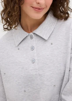 Sweat-shirt à rivets