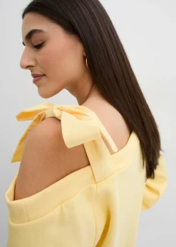 Sweat-shirt ample, asymétrique