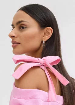 Sweat-shirt ample, asymétrique