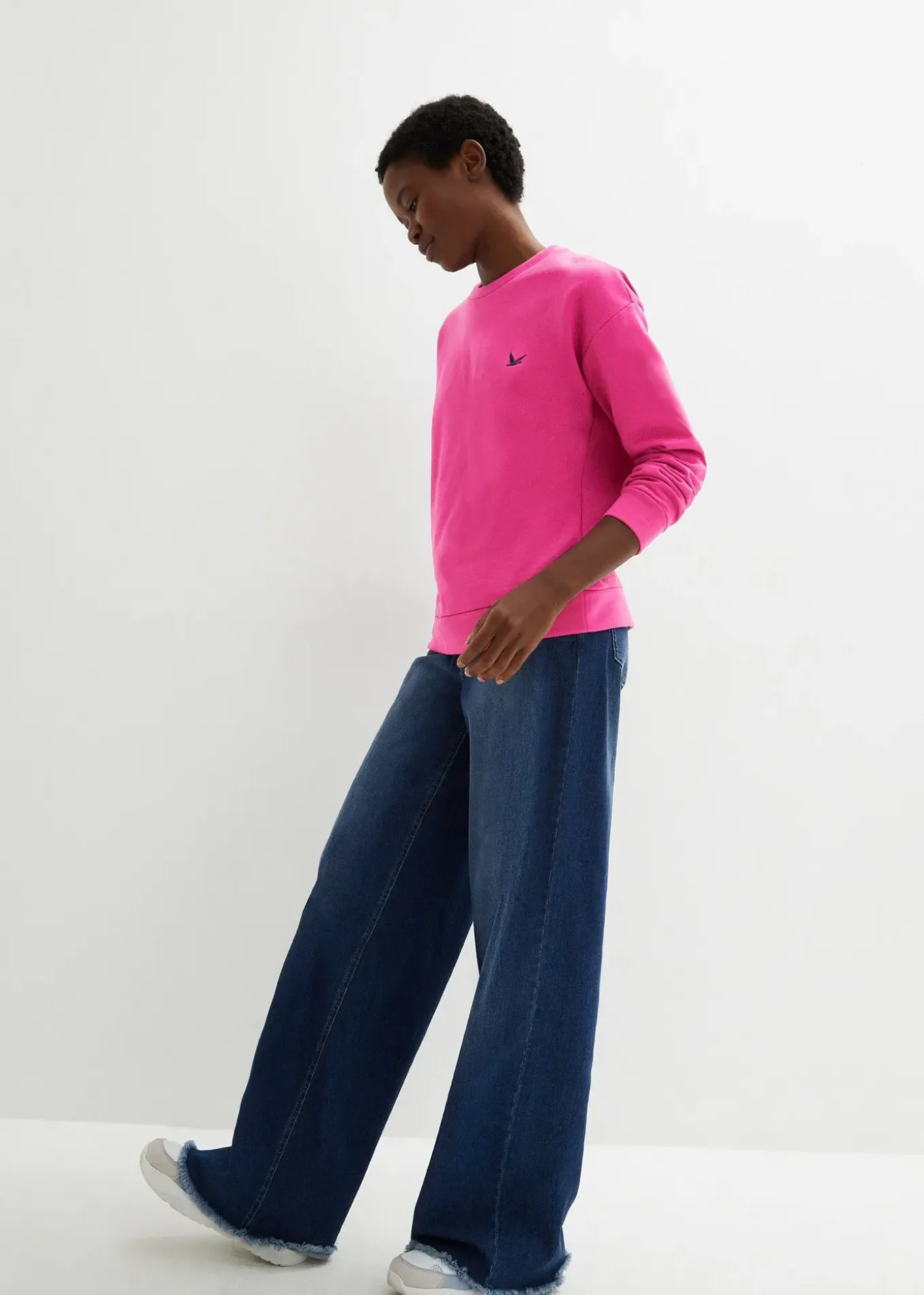 Sweat-shirt avec broderie