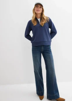 Sweat-shirt doux en matière néoprène