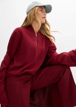 Sweat-shirt doux en matière néoprène