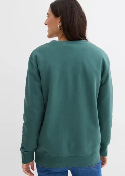 Sweat-shirt en coton mélangé