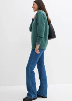 Sweat-shirt en coton mélangé