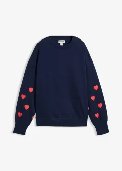 Sweat-shirt en coton mélangé