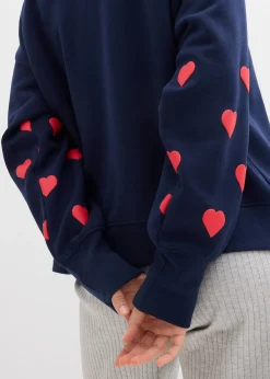 Sweat-shirt en coton mélangé