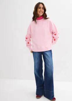 Sweat-shirt en coton mélangé