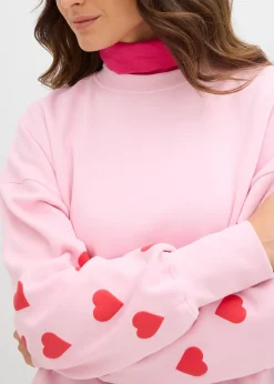 Sweat-shirt en coton mélangé