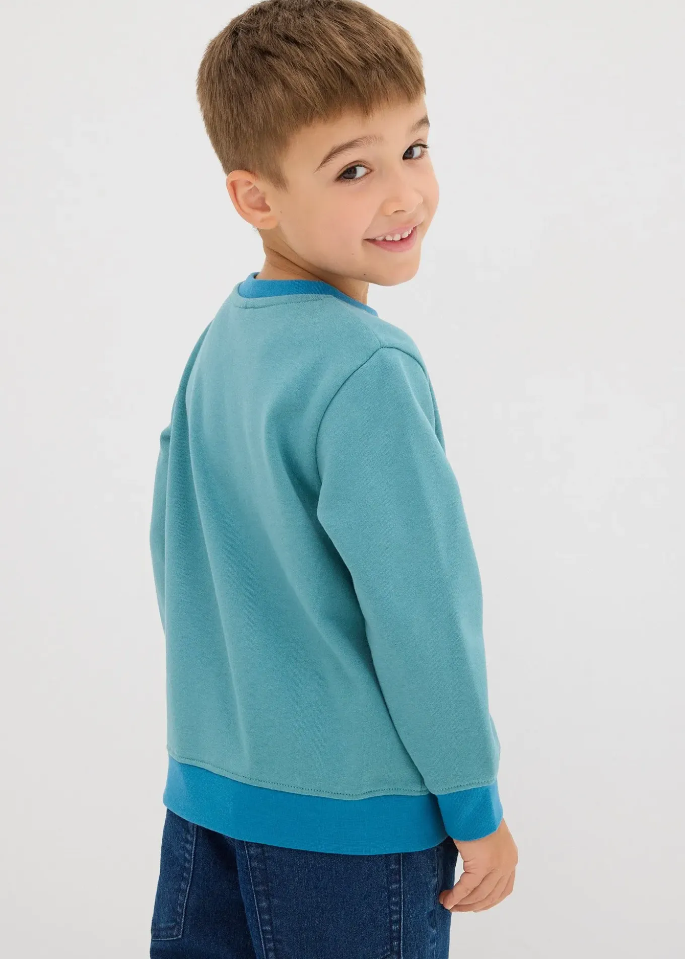 Sweat-shirt en molleton doux