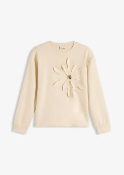 Sweat-shirt en néoprène avec application