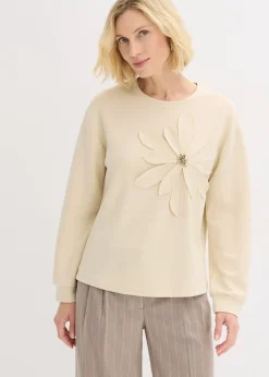 Sweat-shirt en néoprène avec application