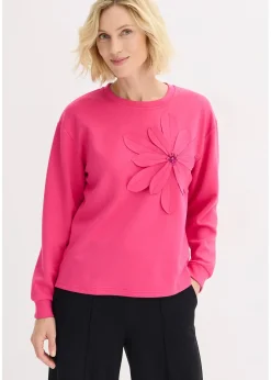 Sweat-shirt en néoprène avec application