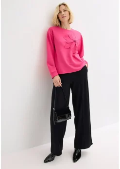 Sweat-shirt en néoprène avec application