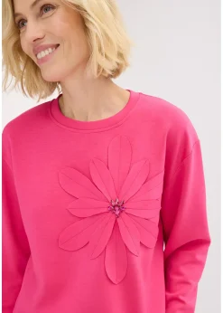 Sweat-shirt en néoprène avec application