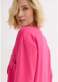 Sweat-shirt en néoprène avec application