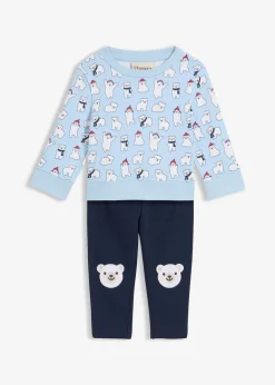 Sweat-shirt et legging bébé 100% coton (ens. 2 pces)