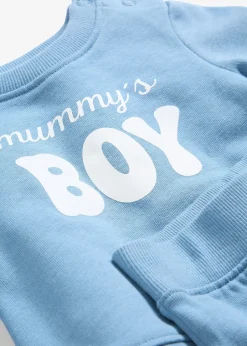 Sweat-shirt et pantalon 100% coton (ens. 2 pces)