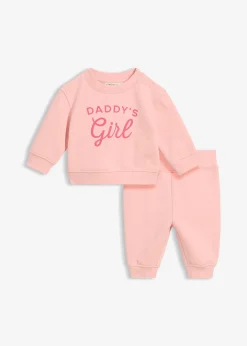 Sweat-shirt et pantalon 100% coton (ens. 2 pces)