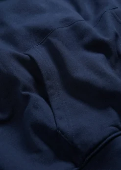 Sweat-shirt loose à capuche 100% coton, grand imprimé dos