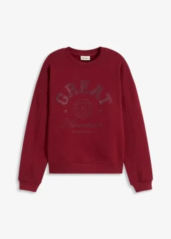 Sweat-shirt oversize 100% coton