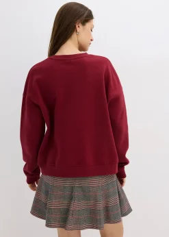 Sweat-shirt oversize 100% coton