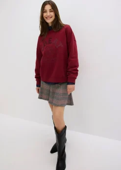 Sweat-shirt oversize 100% coton