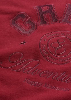 Sweat-shirt oversize 100% coton