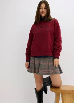 Sweat-shirt oversize 100% coton