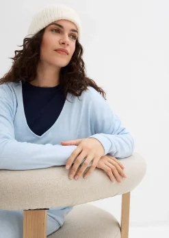 Sweat-shirt oversize effet maille