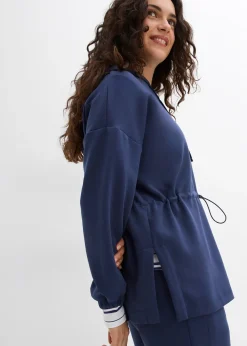 Sweat-shirt oversize en matière néoprène douce