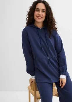 Sweat-shirt oversize en matière néoprène douce