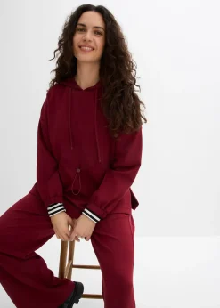 Sweat-shirt oversize en matière néoprène douce