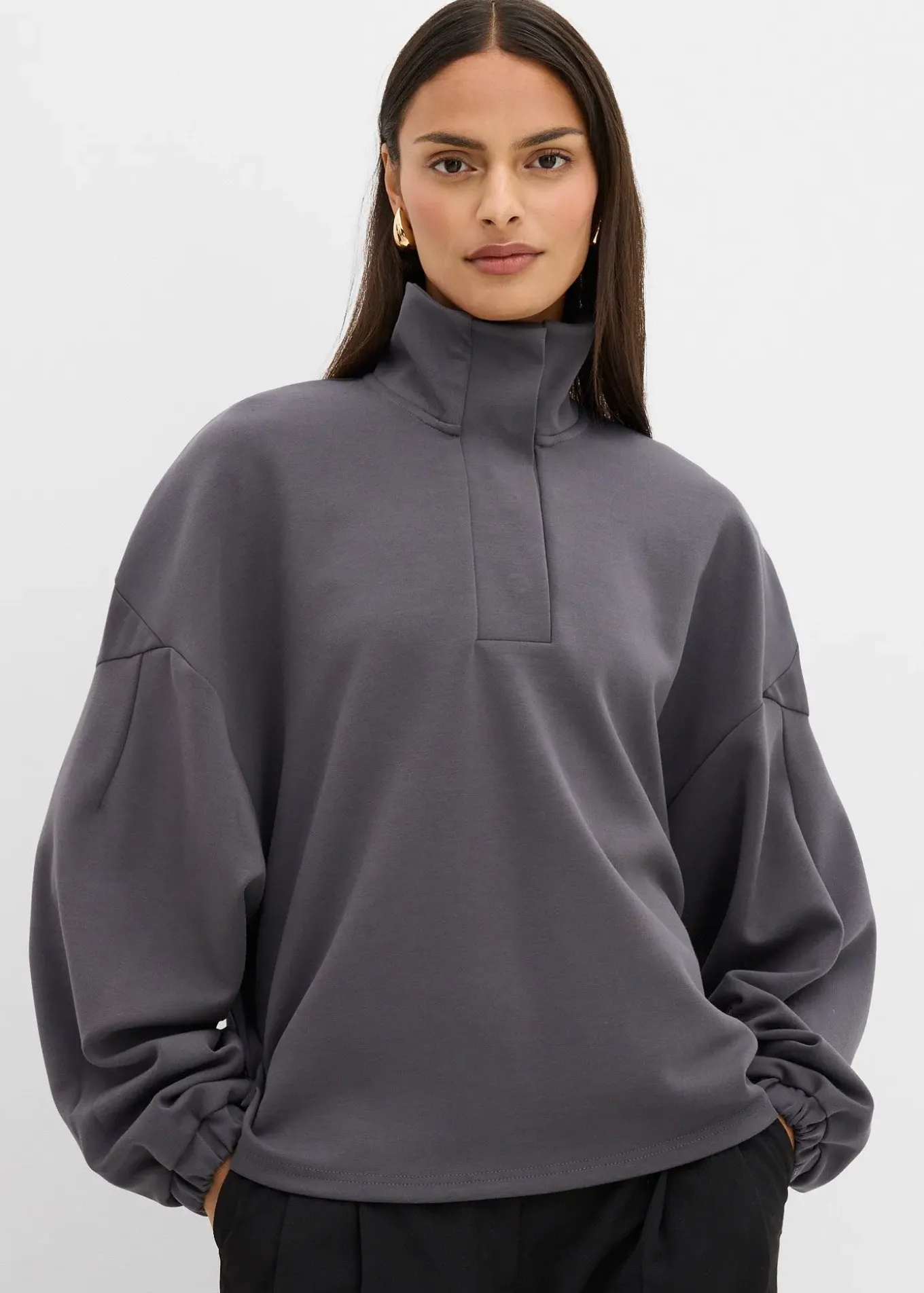 Sweat-shirt oversize en néoprène