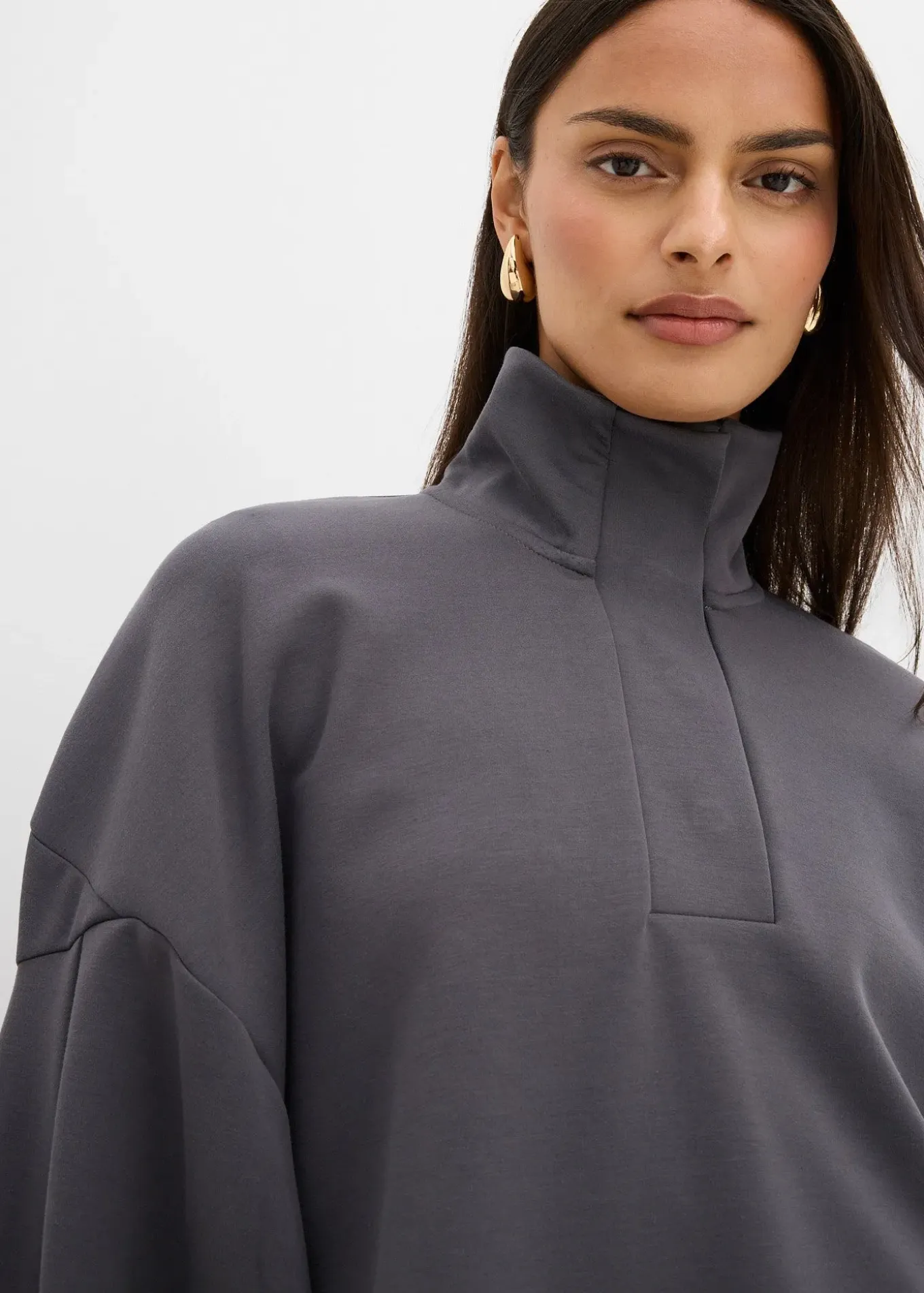 Sweat-shirt oversize en néoprène