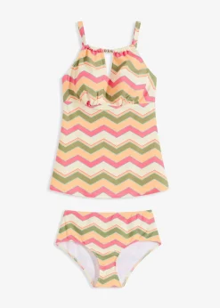 Tankini à découpe (ens. 2 pces)