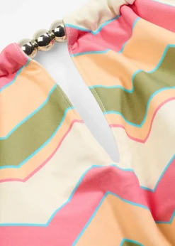 Tankini à découpe (ens. 2 pces)