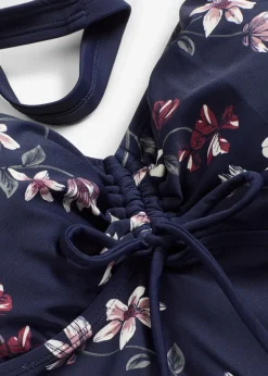 Tankini à fronces (ens. 2 pces)