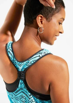 Tankini avec dentelle extensible (ens. 2 pces)