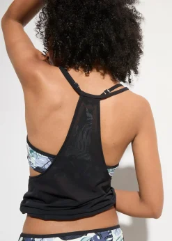 Tankini avec haut de bikini brassière (ens. 3 pces)