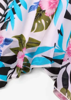 Tankini avec tulle imprimé (ens. 2 pces)