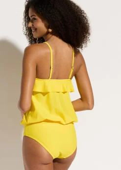 Tankini bandeau (ens. 2 pces) avec bretelles multipositions