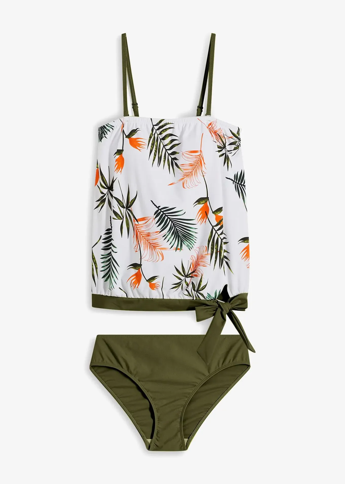 Tankini bandeau multi-positions (ens. 2 pces)