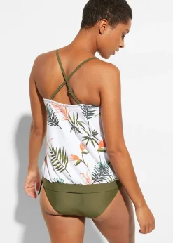 Tankini bandeau multi-positions (ens. 2 pces)